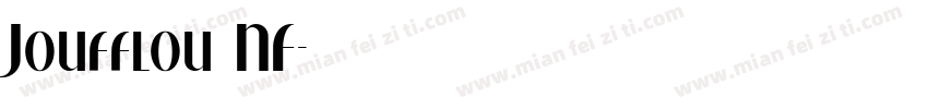 Joufflou NF字体转换